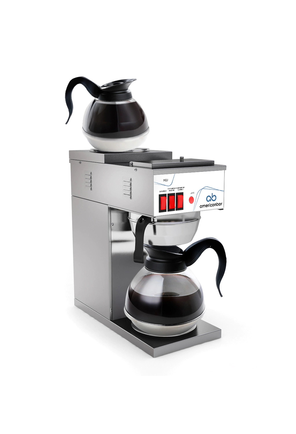 Cafetera M2J modelo 2 jarras no incluye jarras. American Bar
