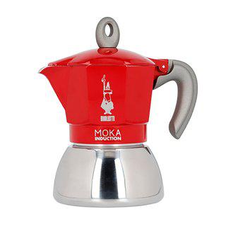 [06050004] MOKA INDUCCIÓN 4TZ ROJA