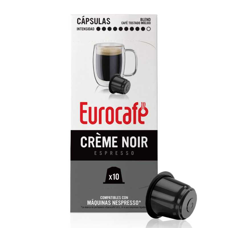 [01030002] CAPSULA - CRÈME NOIRE x 10 u.