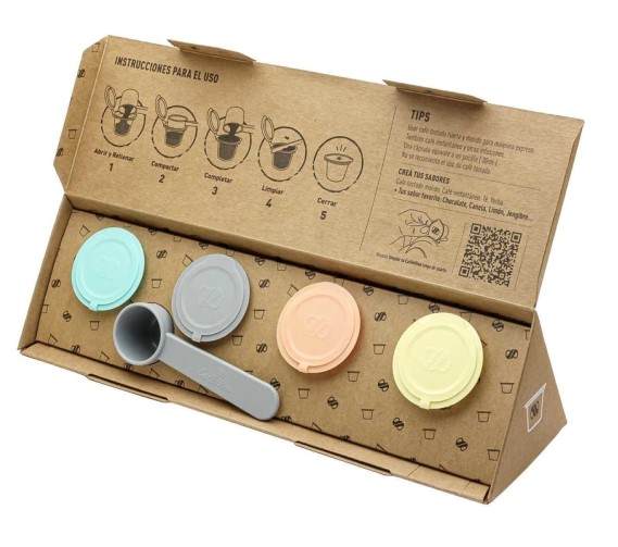 [06090010] CAPSULA RECARGABLE NESPRE X 4