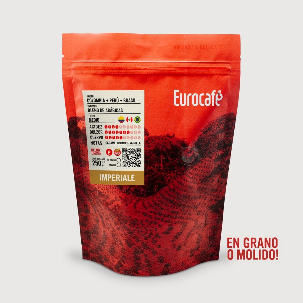 Café Tostado Natural  «Imperiale» – 250 grs.